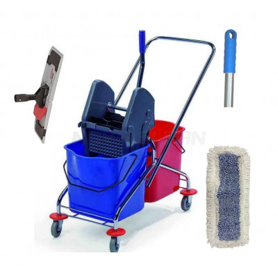 Upratovací PROFI set - vozík MASTER PRO LINE 223 + komplet PROFI mop