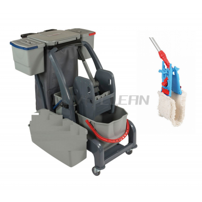 Upratovací PROFI set - vozík PROFI LINE 25 COMBI PLUS + komplet PROFI mop